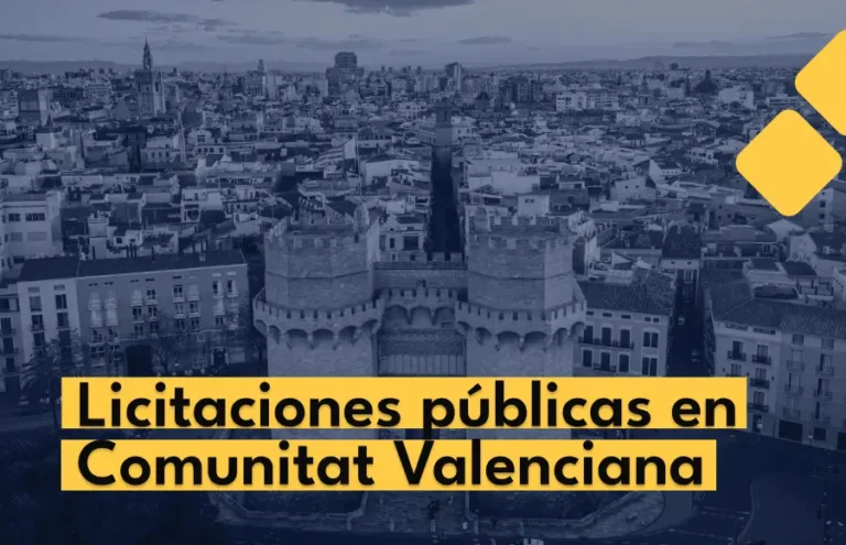 Últimas Licitaciones públicas en la Comunitat Valenciana