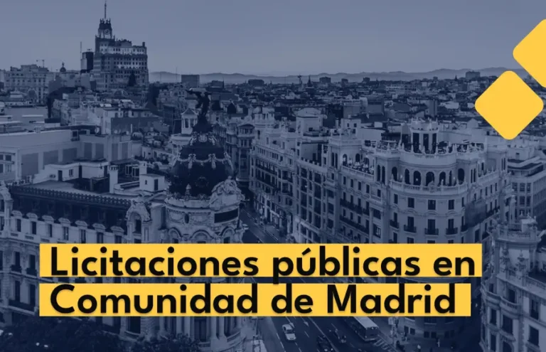 Últimas Licitaciones en la Comunidad de Madrid
