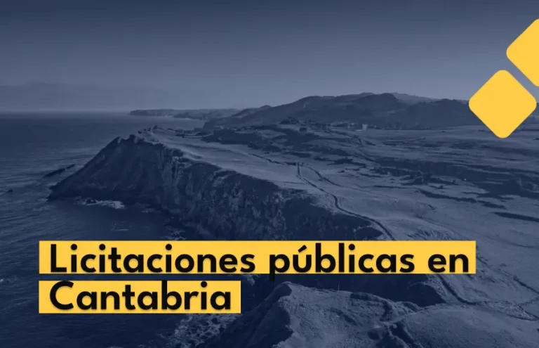 Últimas Licitaciones públicas en Cantabria.