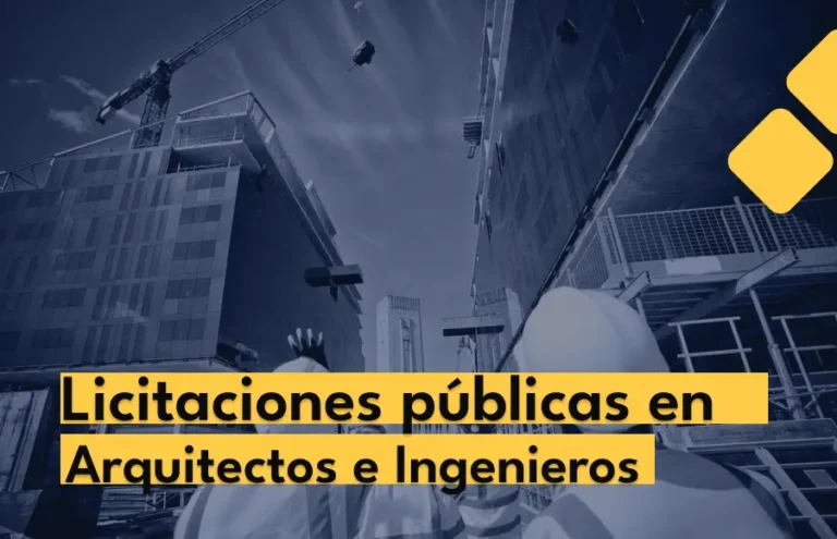 Últimas Licitaciones Públicas en el Sector de Arquitectos e Ingenieros