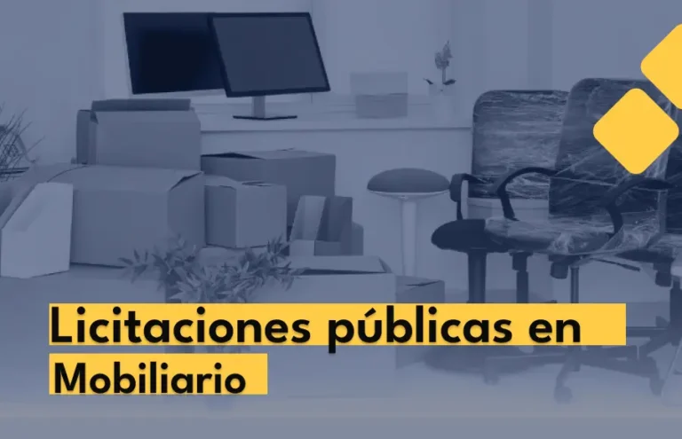 Últimas Licitaciones Públicas en el Sector de Mobiliario