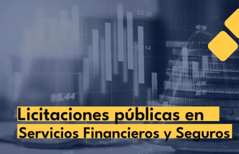 Últimas Licitaciones Públicas en el Sector de Servicios Financieros y Seguros en España