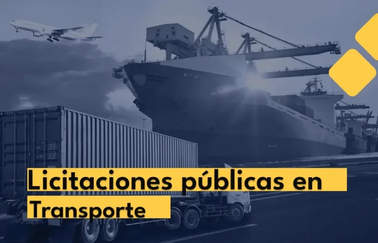 Últimas Licitaciones Públicas en el Sector de Transporte de España.