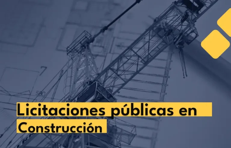 Últimas Licitaciones Públicas en el Sector de la Construcción